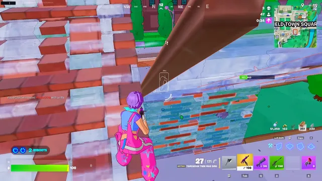 Fortnite wallhack ESP through structures
